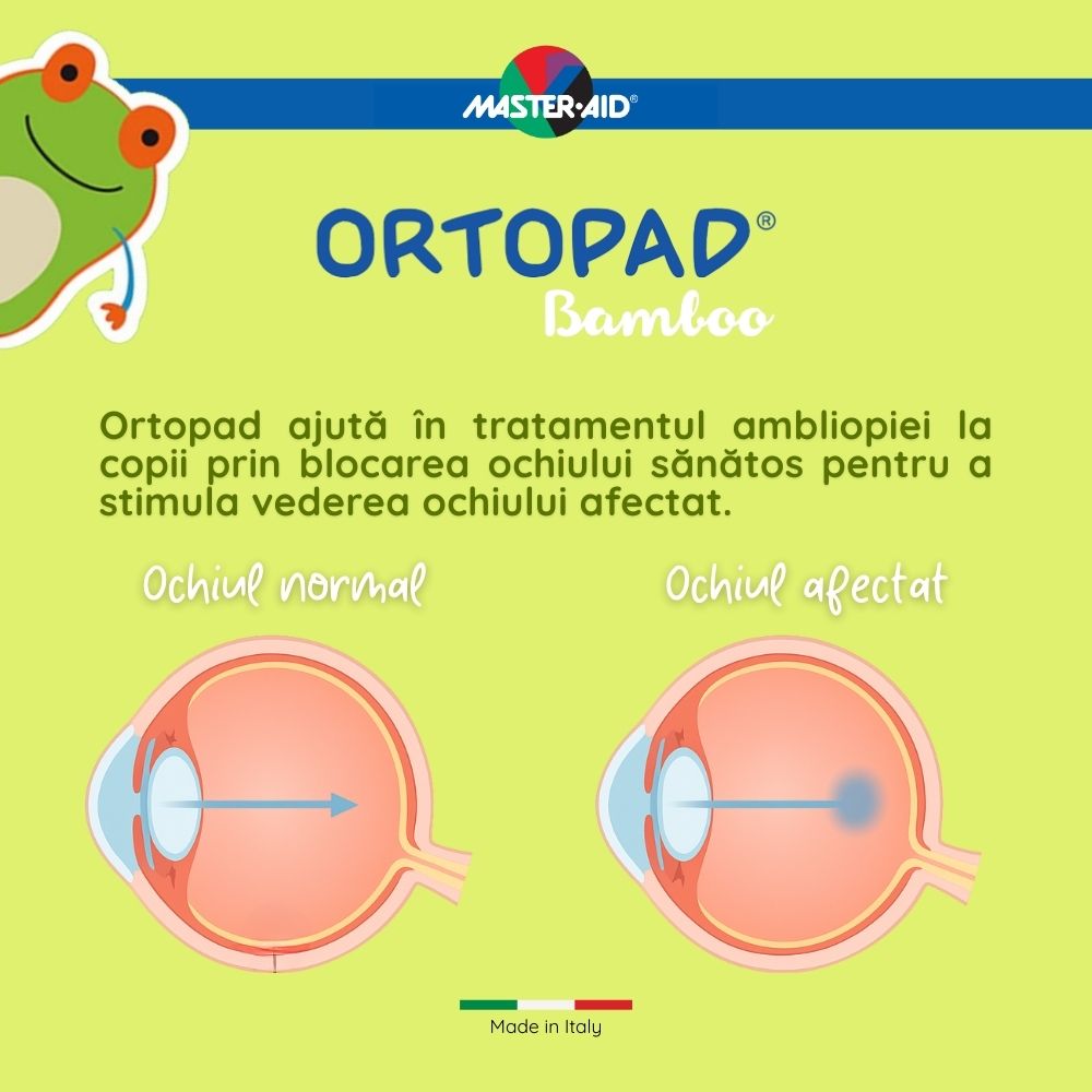 Ortopad Simpaty - Ocluzoare colorate din bambus pentru copii, 50 buc - imagine 14