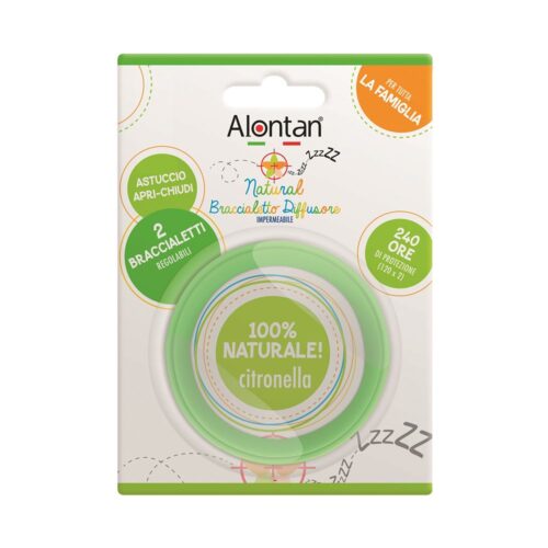 Alontan Natural - Bratara anti insecte, 2 buc