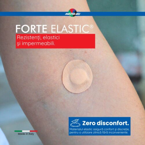 Alternative view of Plasturi rezistenți din pânză Forte Elastic, Master-Aid