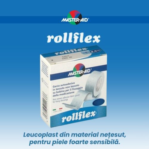 leucoplast material netesut Rollflex Master-Aid 5m x 5cm