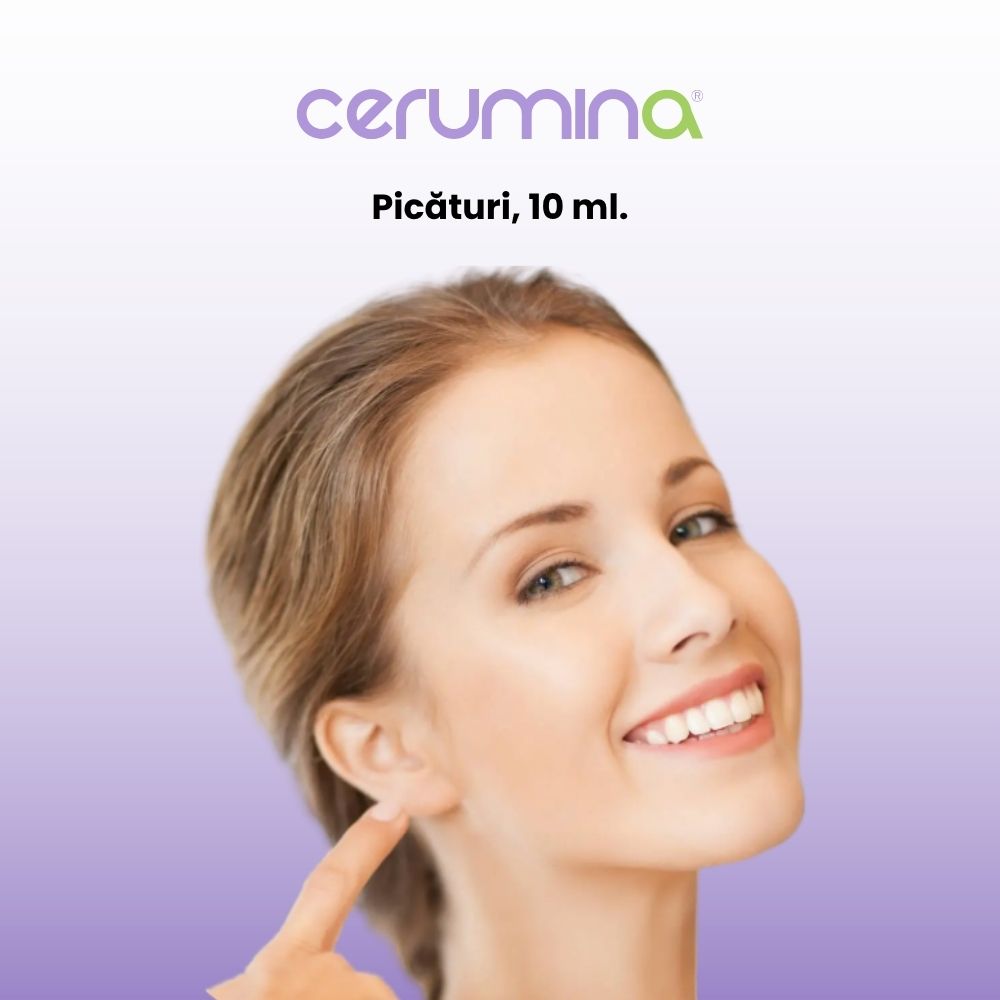 Picături auriculare Cerumina® pentru dopuri de ceară, 10 ml - imagine 3