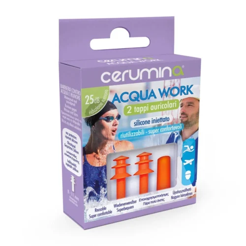 dopuri urechi silicon injectat Cerumina Acqua Work cu aplicator