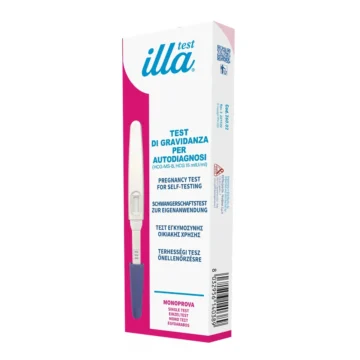 test de sarcina Illa detectie precoce HCG 15 mIU/ml 1 test